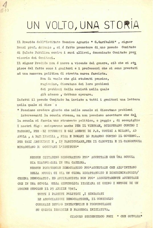Un volto, una storia